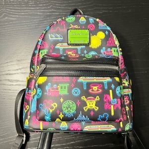 Disney Neon Loungefly Backpack
